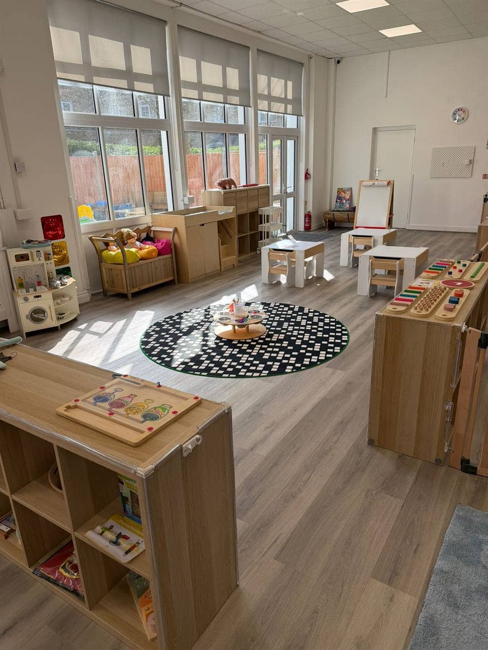 Children learning together at nursery